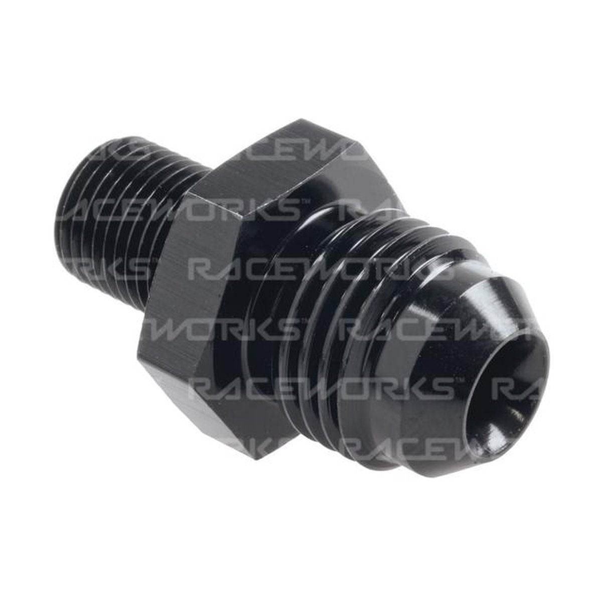 Raceworks Male Flare An-6 To Male Bspp 1/8"