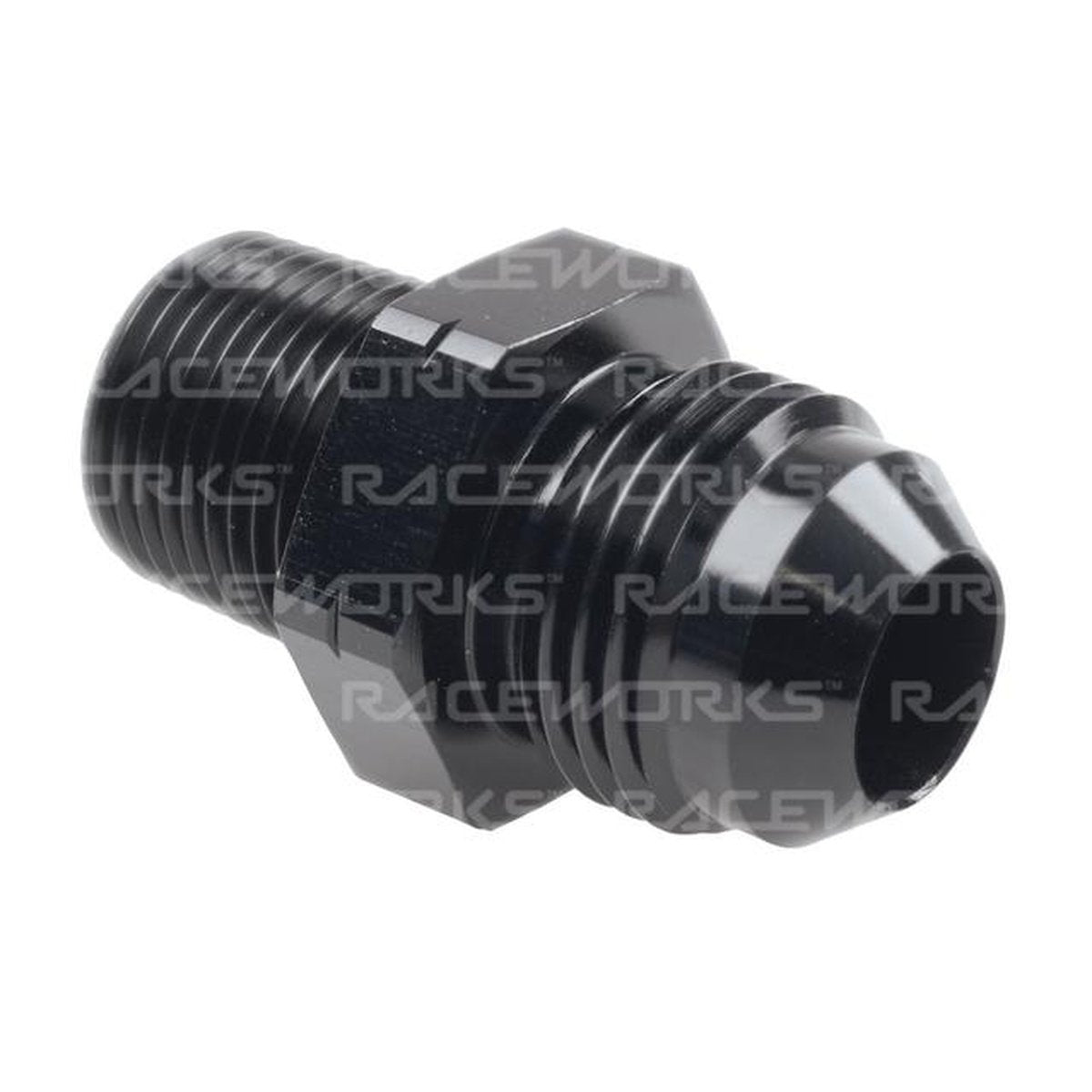 Raceworks Male Flare An-6 To Male Bspt 1/8''