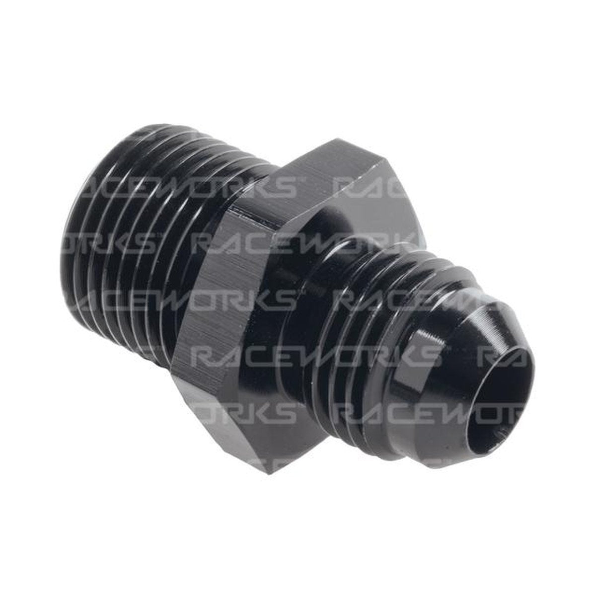 Raceworks Male Flare An-4 To Male Bspp 1/4"