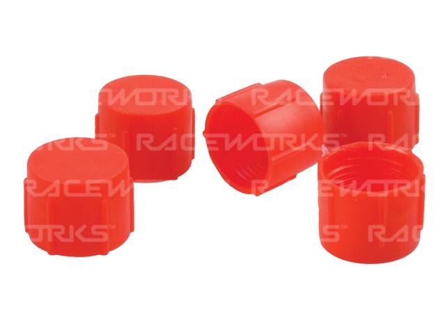 Raceworks An-8 Plastic Flare Cap 5Pk