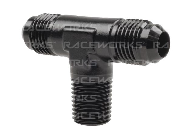 Raceworks Tee An-3 - 1/8In Npt On Branch