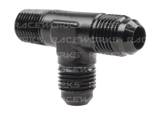 Raceworks Tee An-3 - 1/8'In Npt On Run