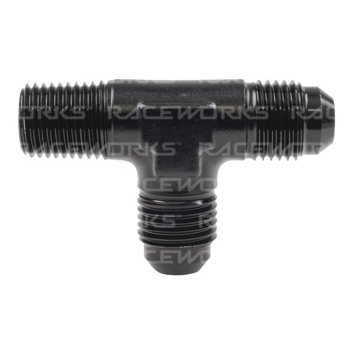 Raceworks Tee An-6 - 1/4"Npt On Run