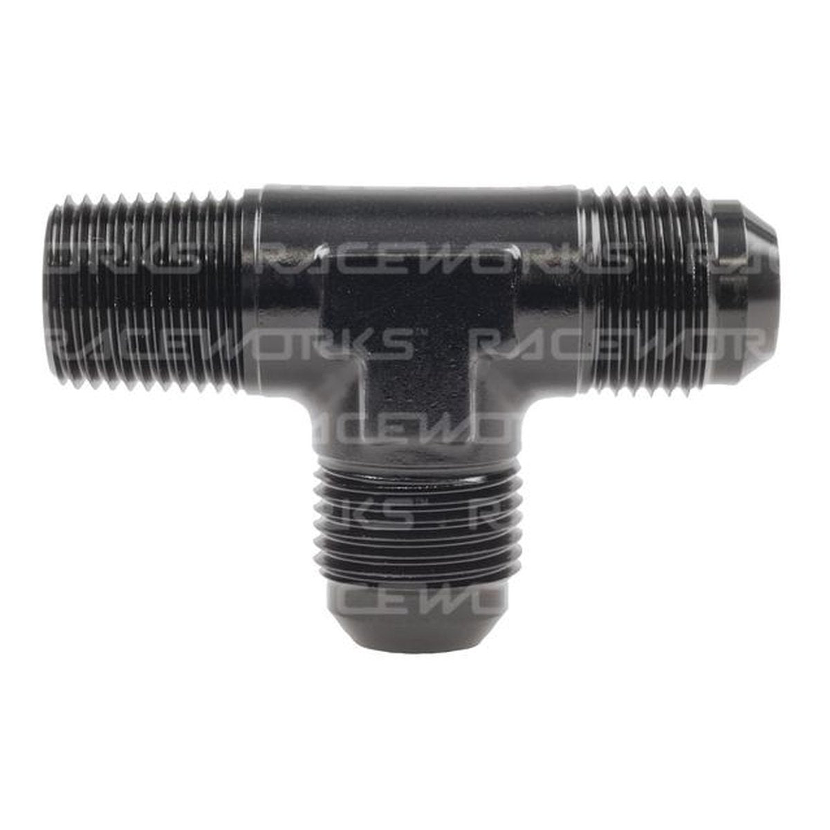 Raceworks Tee An-10 - 1/2"Npt On Run