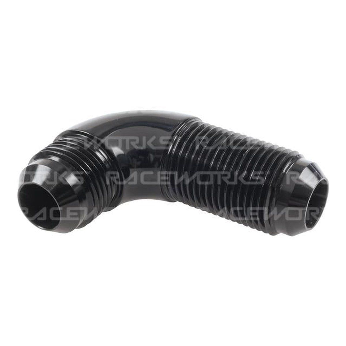 Raceworks Bulkhead Flare An-12 90Deg