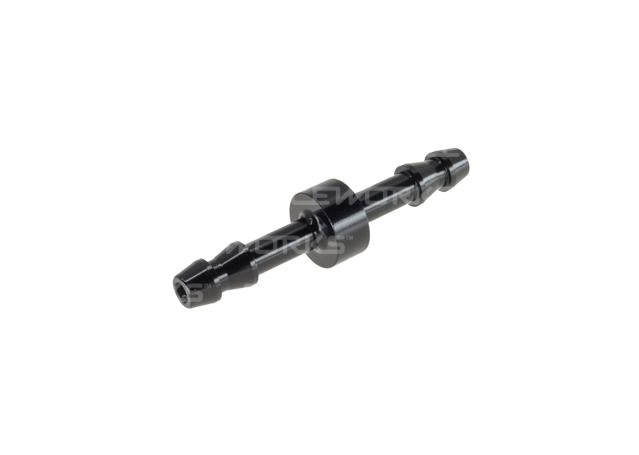 Raceworks 4mm Aluminium Straight Barb Joiner