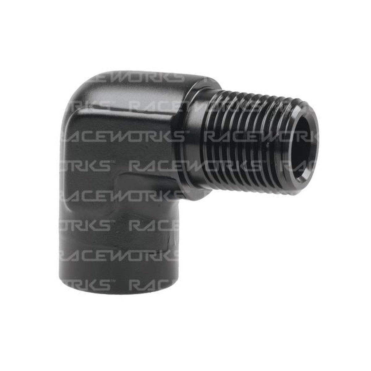 Raceworks 1/4 Npt 90Deg Female-Male Elbow