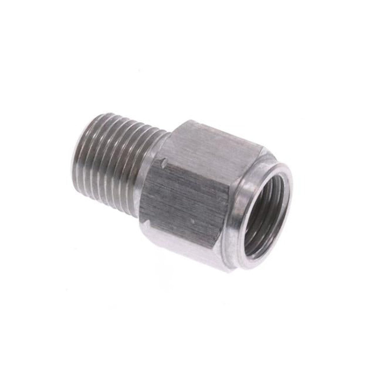 Raceworks 44204 BSPT Male To M10x1.0 Female Stainless Adapter