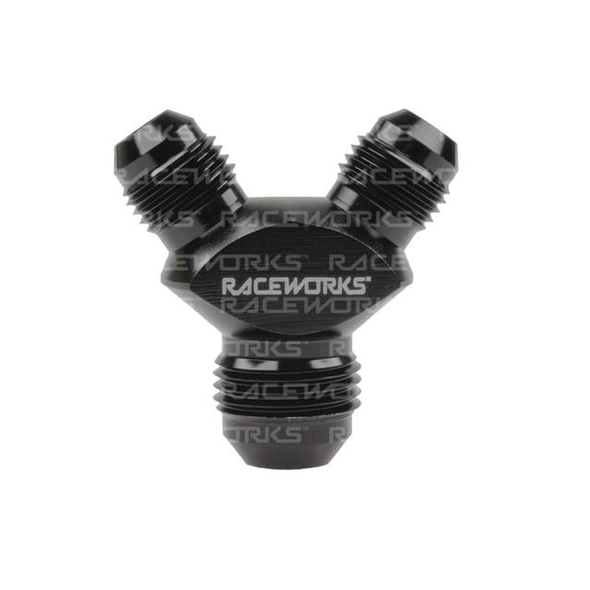 Raceworks Y Block Male Flare An Thread 1 X An-6 To 2 X An-4