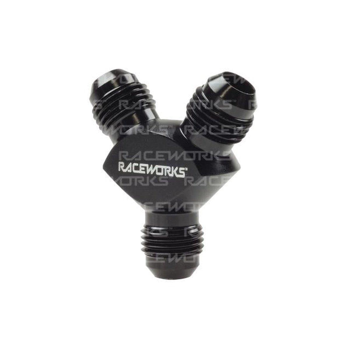 Raceworks Y Block Male Flare An Thread 3 X An-4