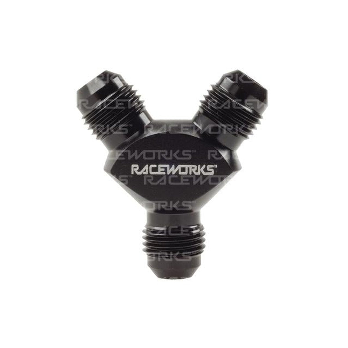 Raceworks Y Block Male Flare An Thread 3 X An-6