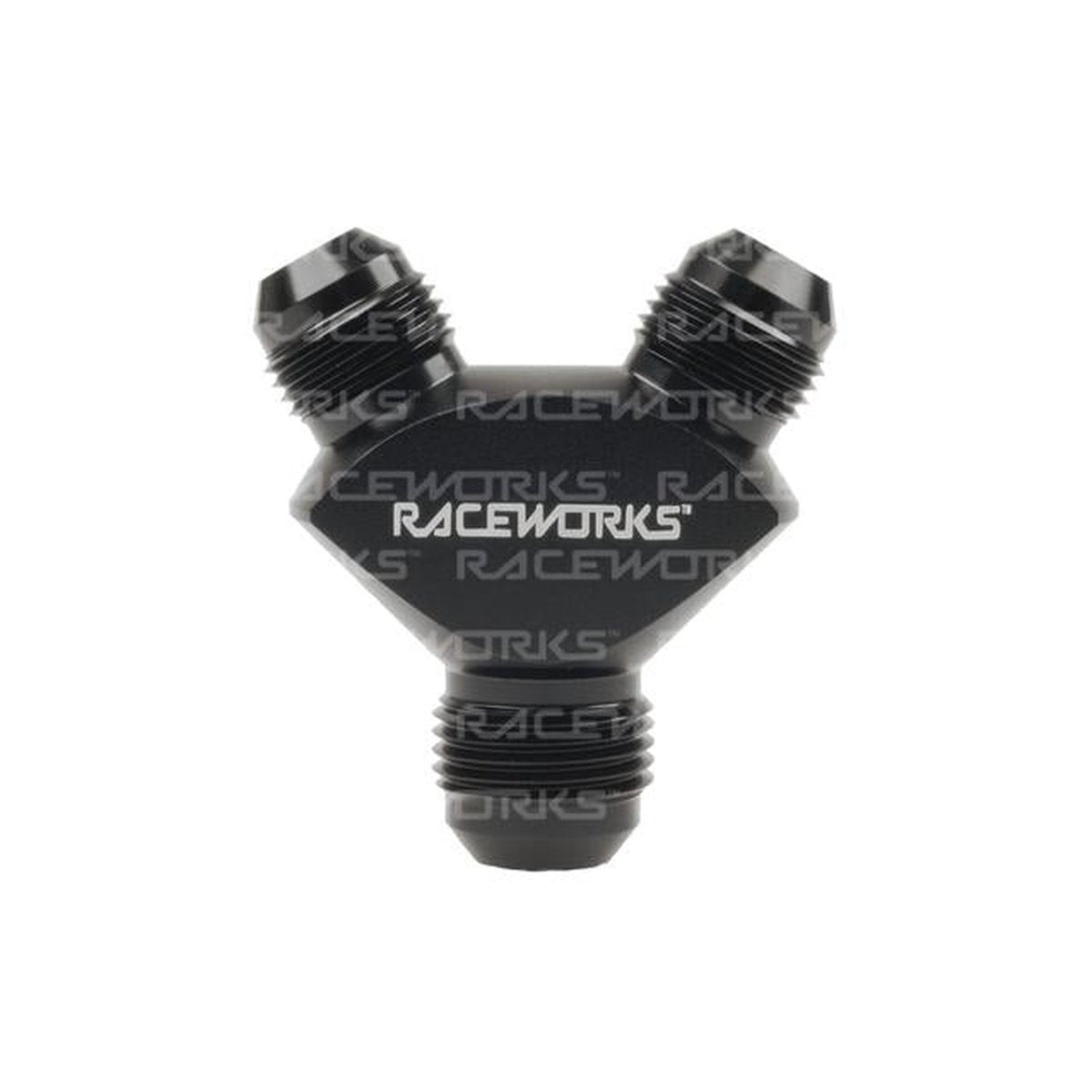 Raceworks Y Block Male Flare An Thread 1 X An-10 To 2 X An-8