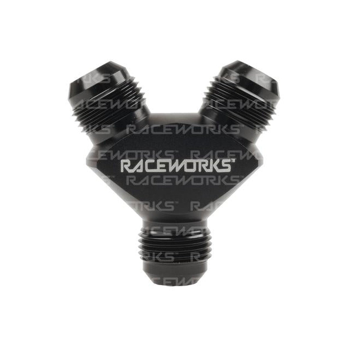 Raceworks Y Block Male Flare An Thread 3 X An-10