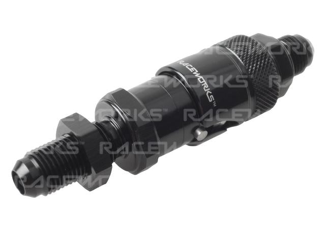 Raceworks Aluminium Quick Release AN-6 With Bulkhead