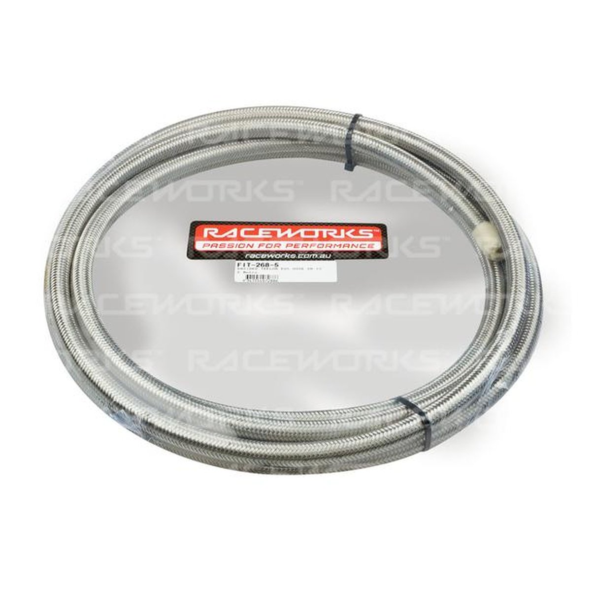 Raceworks Braided Teflon E85 Hose An-10 5 Metres