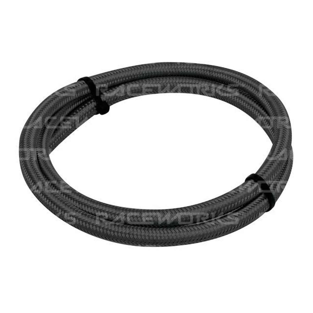 Raceworks Black Braided Teflon E85 Hose An-12 5 Metres