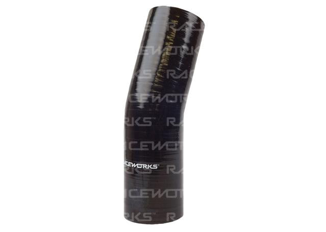 Raceworks Silicone 23 Elbow 2.5" (63mm) Black