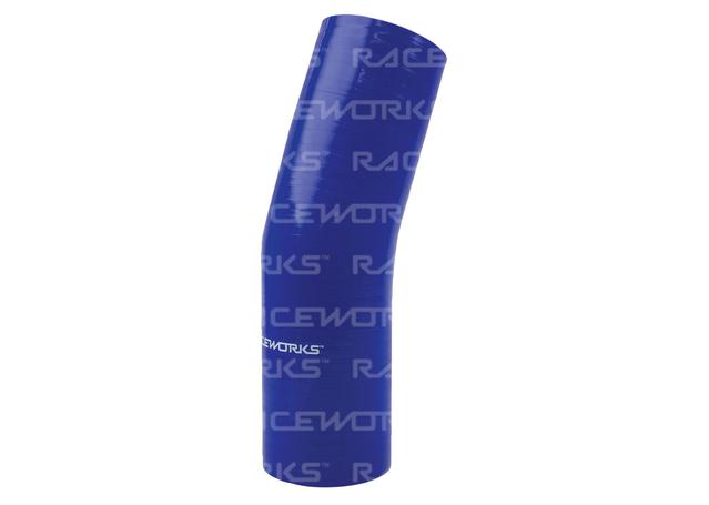 Raceworks Silicone 23 Elbow 4" (102mm) Blue