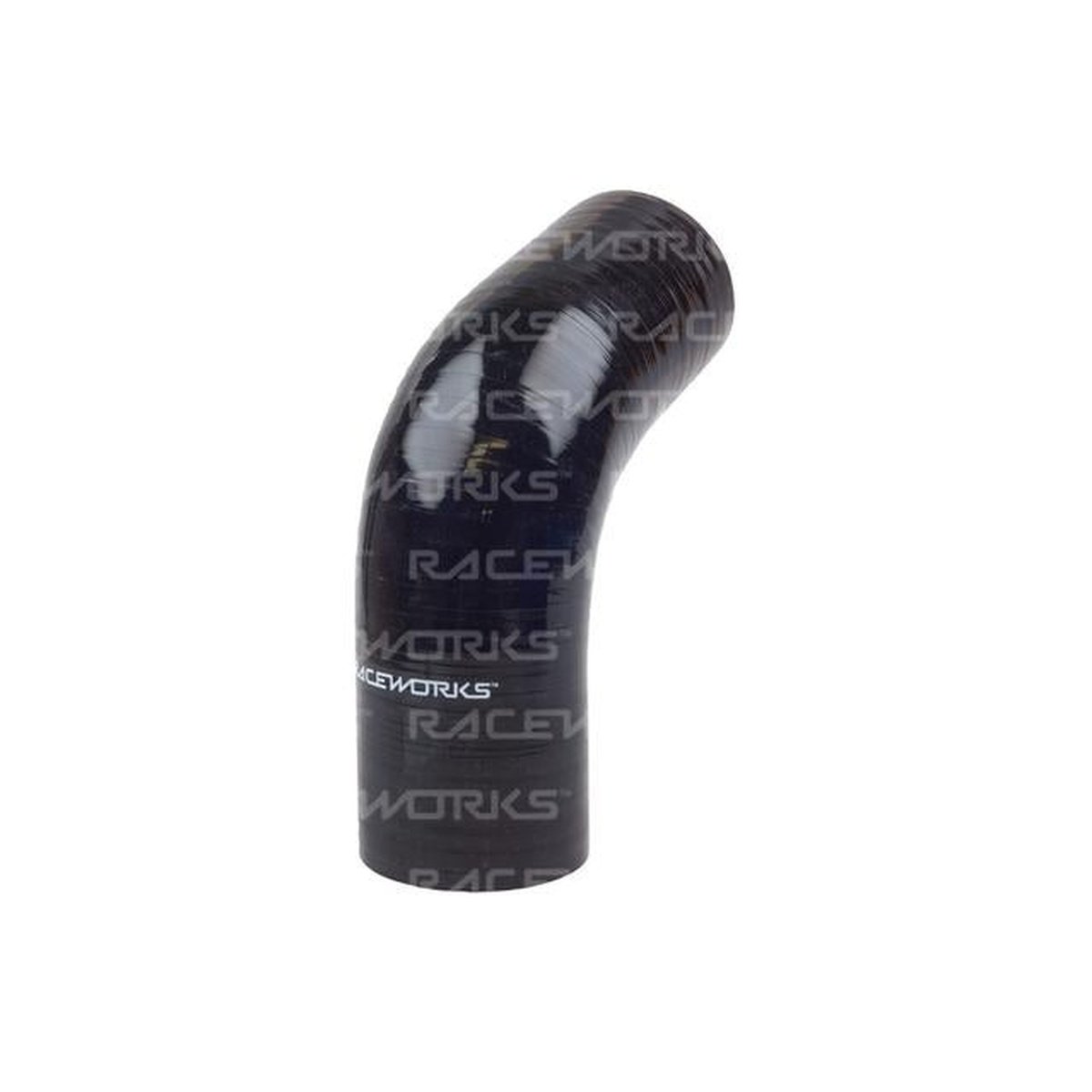 Raceworks Silicone 67 Elbow 2" (51mm) Black