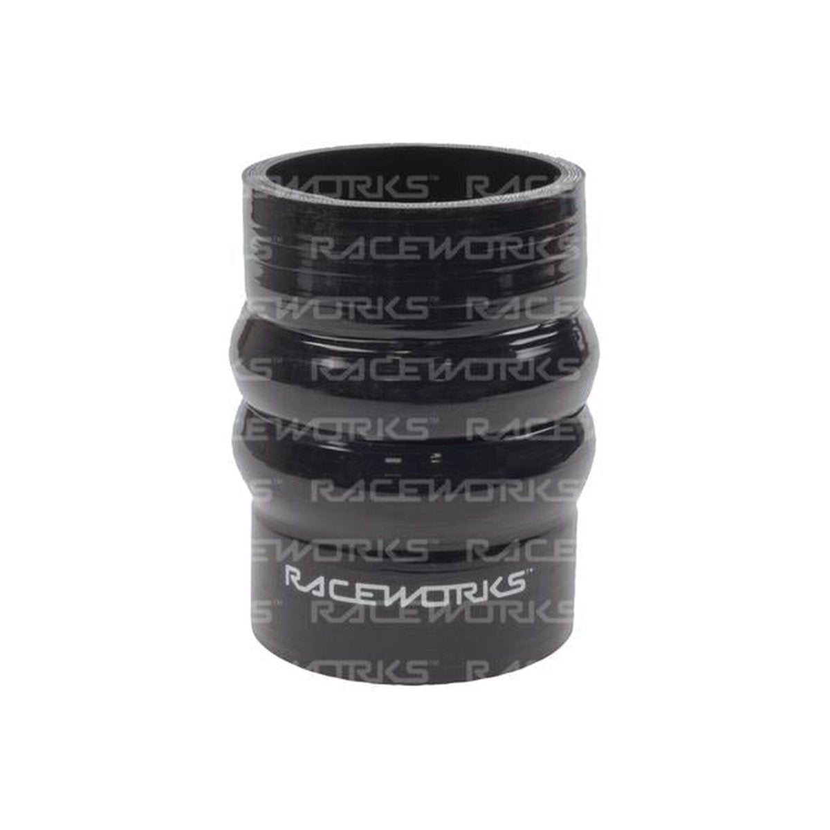 Raceworks Silicone Double Hump Hose 3" (76mm) Black