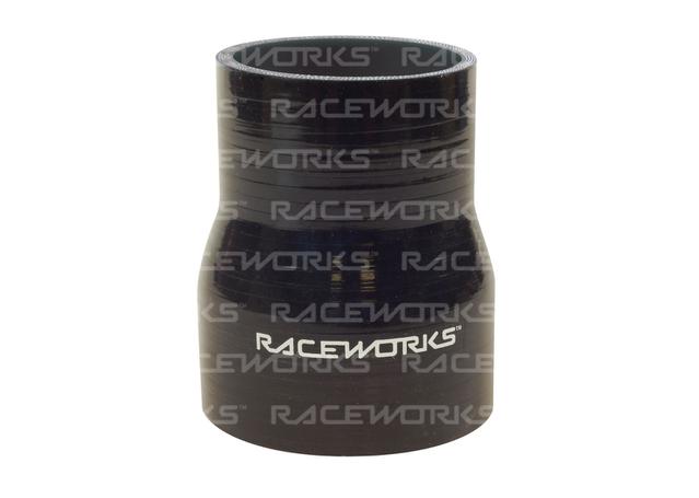 Raceworks Silicone Hose Reducer 1.25-1.5" (32-38mm) Black