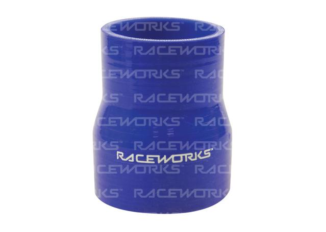 Raceworks Silicone Hose Reducer 2-2.75" (51-70mm) Blue