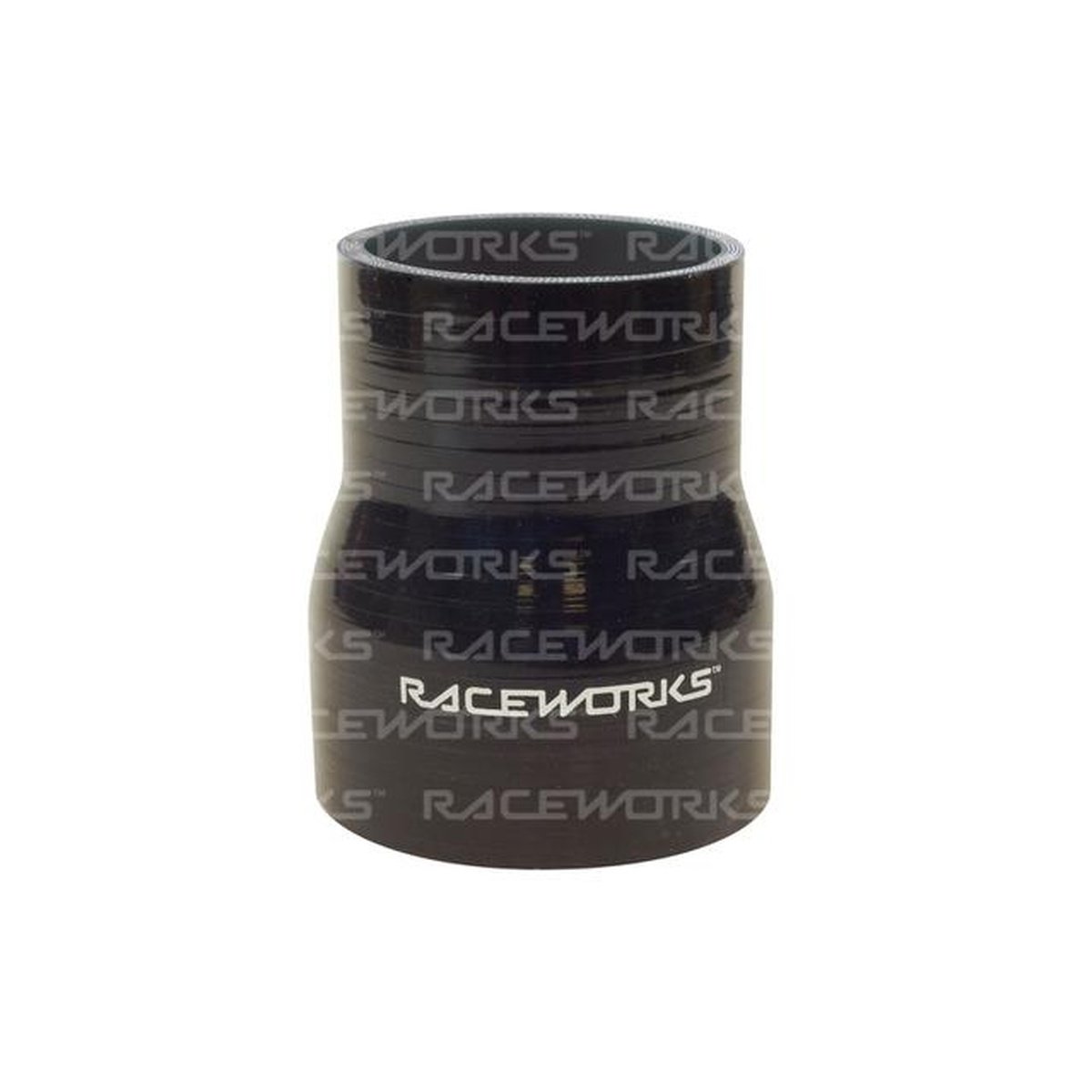 Raceworks Silicone Hose Reducer 0.75-1" (19-25mm) Black