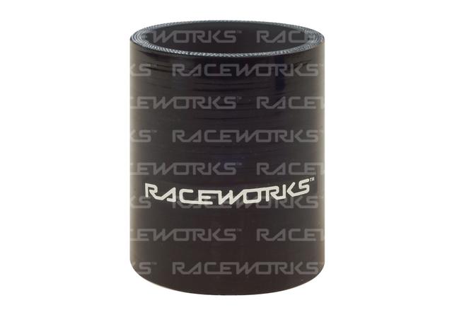 Raceworks Silicone Straight 1.5" (38mm) X 60mm Black