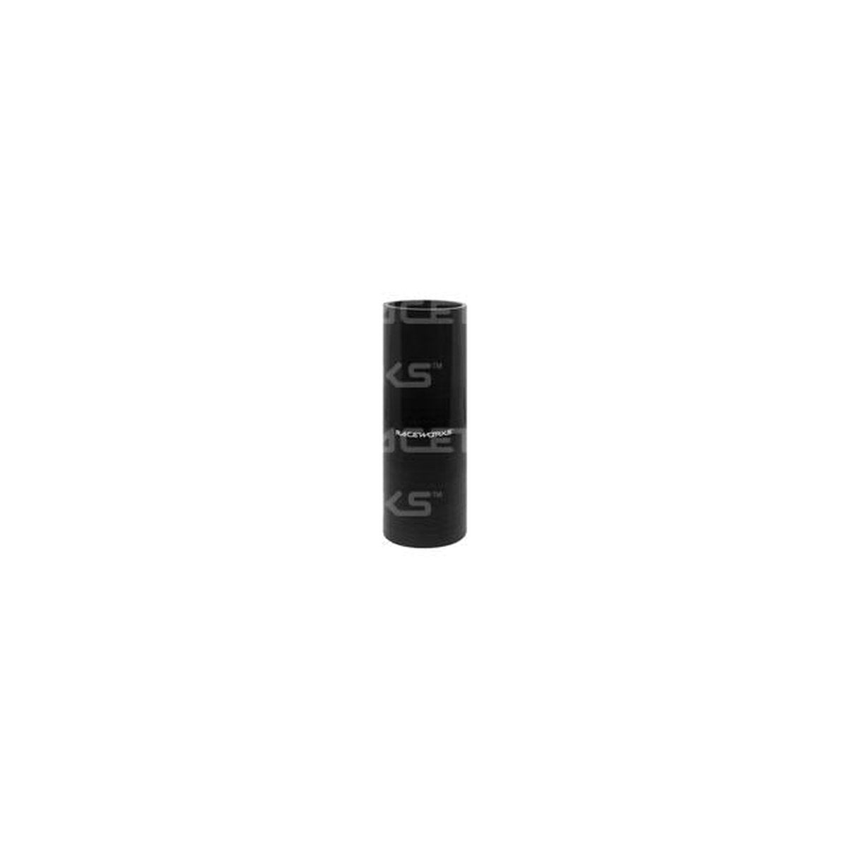 Raceworks Silicone Hose Straight Medium 1.50in. (38mm) Black