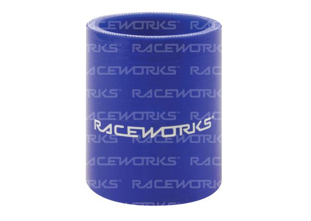 Raceworks Silicone Straight 2.75" (70mm) X 75mm Blue