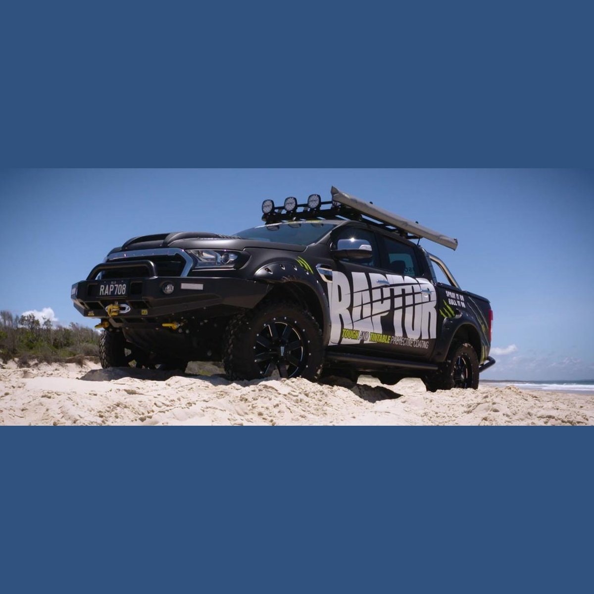Raptor Coating Black Kit 4L