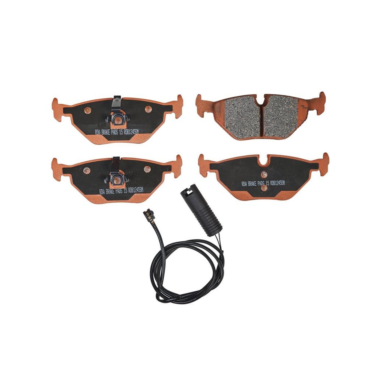RDA GP Max Brake Pad Set Rear RDB1245