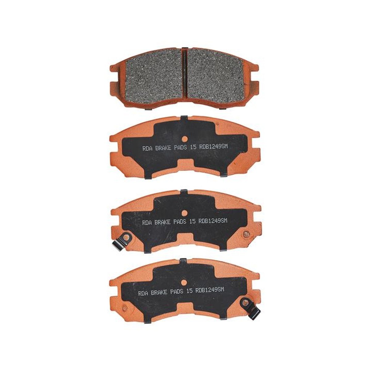 RDA GP Max Brake Pad Set Front RDB1249