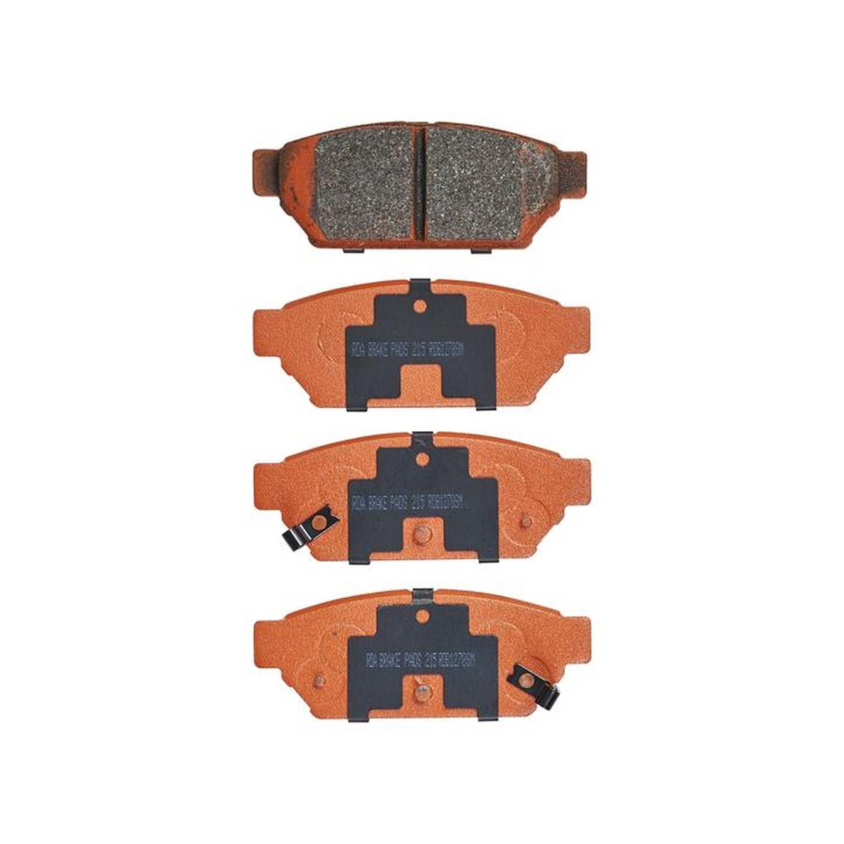 RDA GP Max Brake Pad Set Rear RDB1278