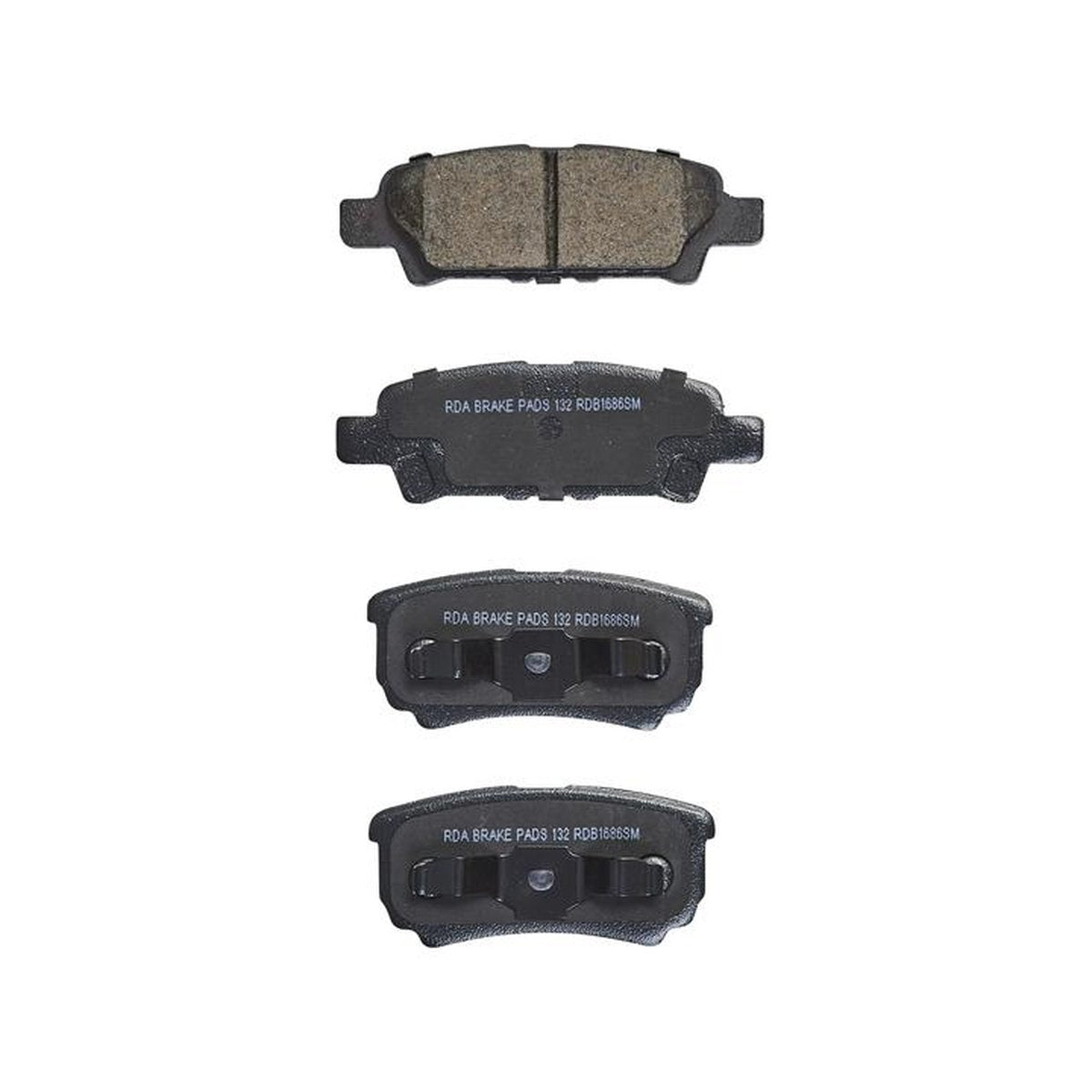 RDA GP Max Brake Pad Set Rear RDB1686