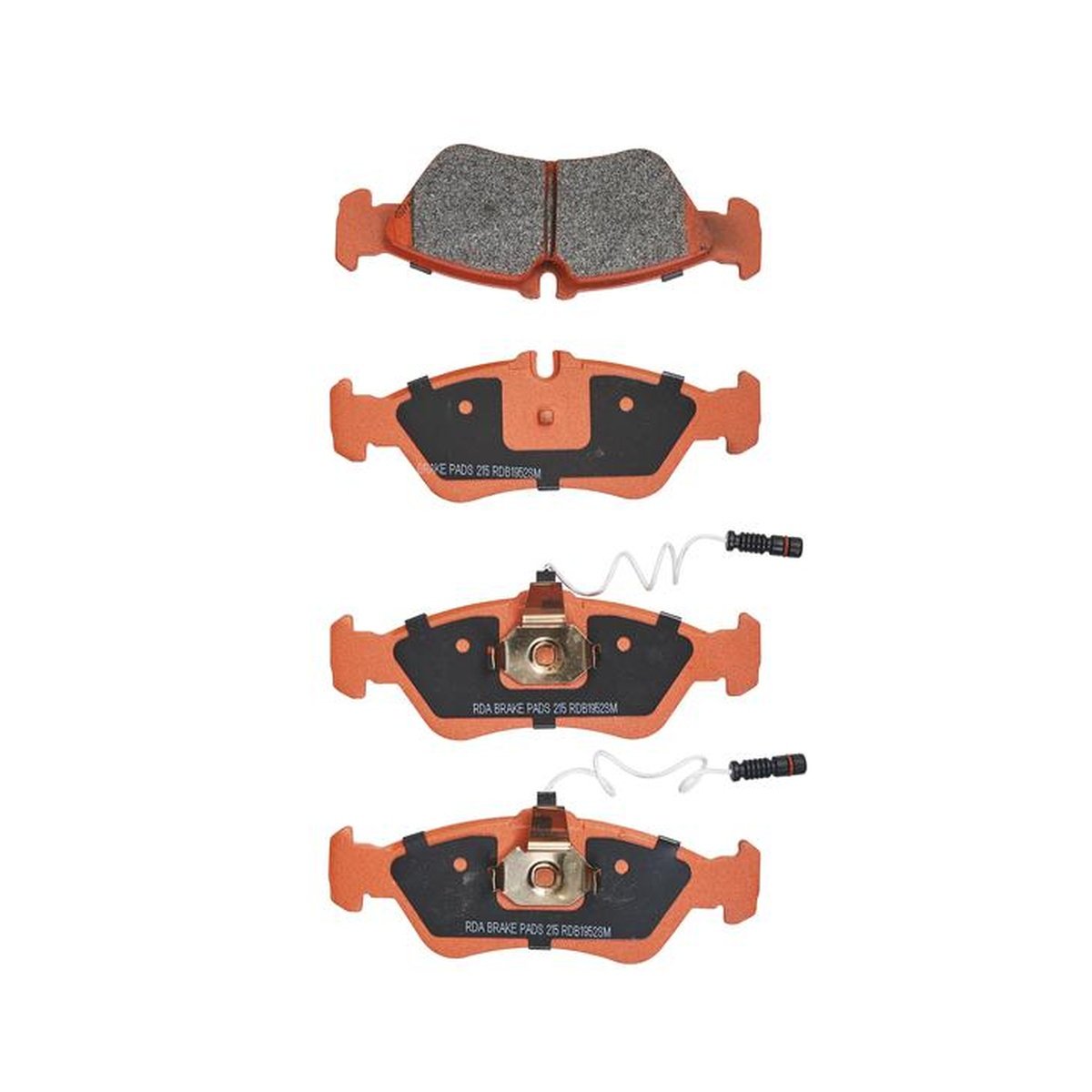 RDA GP Max Brake Pad Set Rear RDB1952