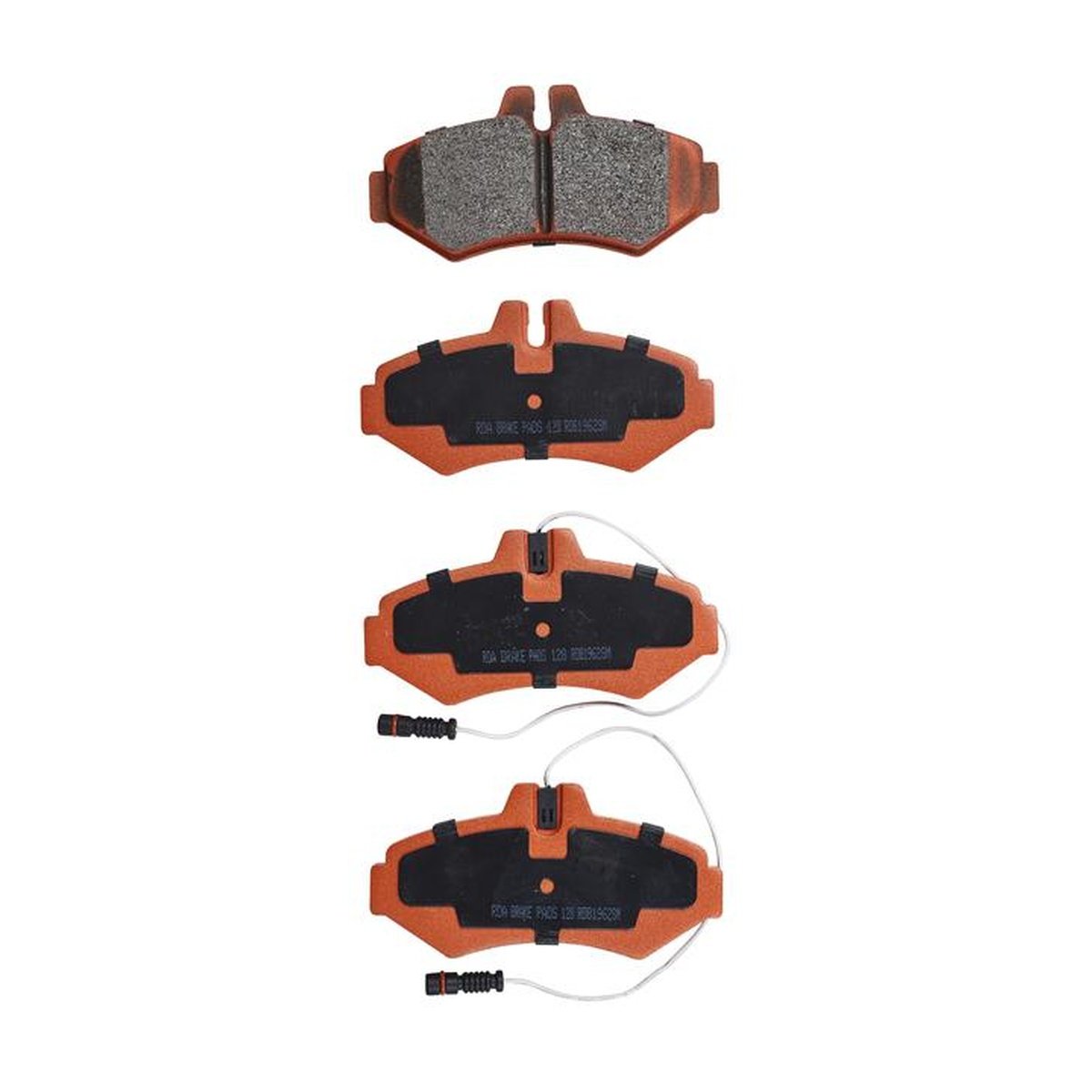 RDA GP Max Brake Pad Set Rear RDB1962