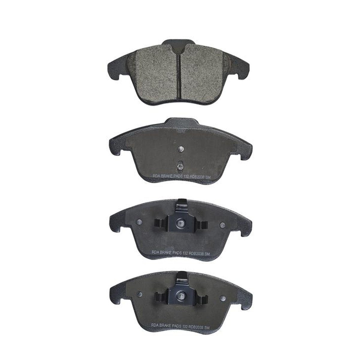 RDA GP Max Brake Pad Set Front RDB2038
