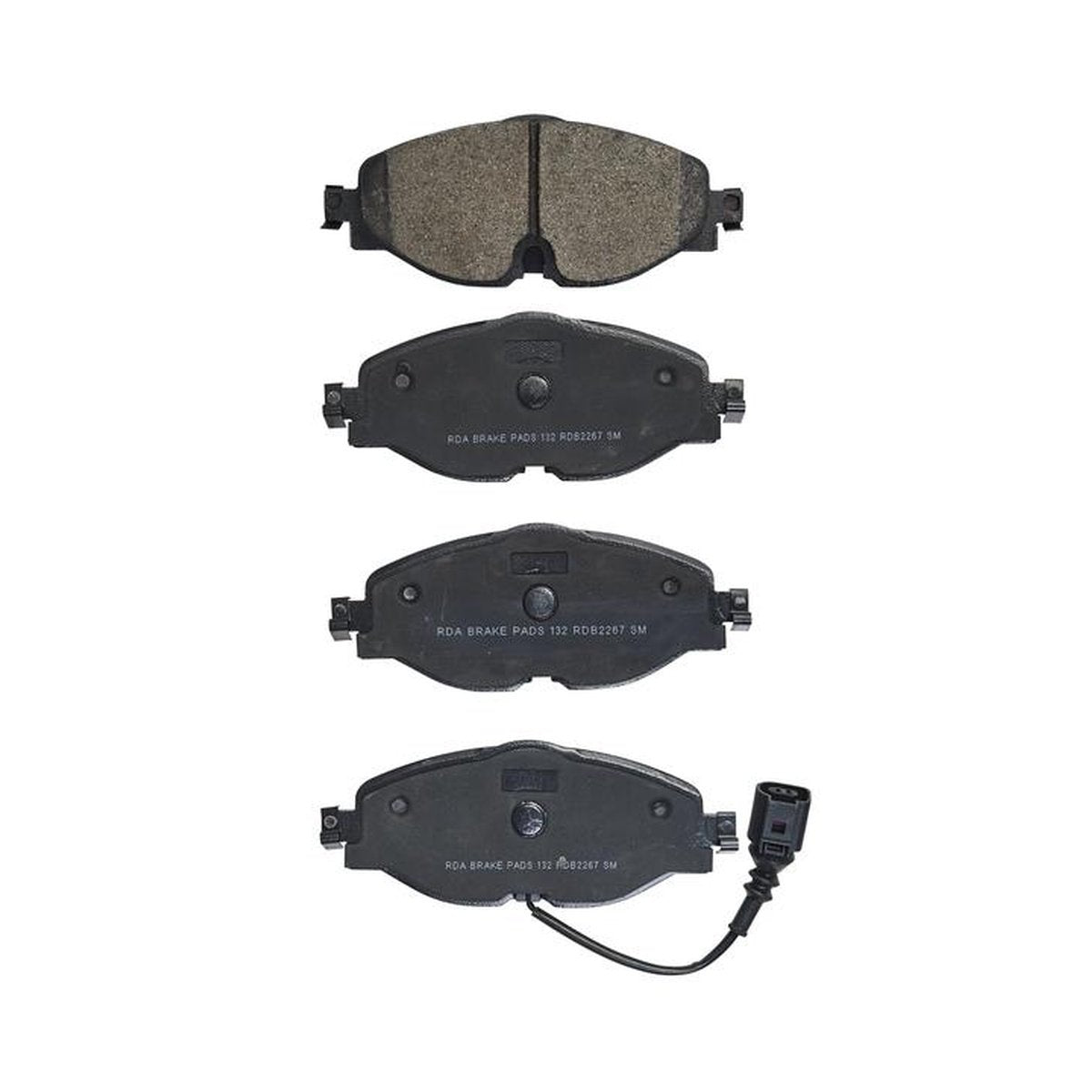 RDA GP Max Brake Pad Set Front RDB2267