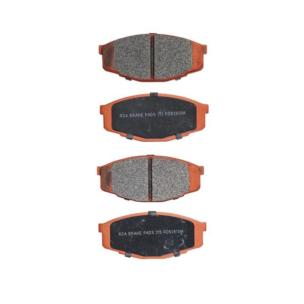 RDA GP Max Brake Pad Set Front RDB281
