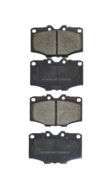 RDA GP Max Brake Pad Set Front RDB288