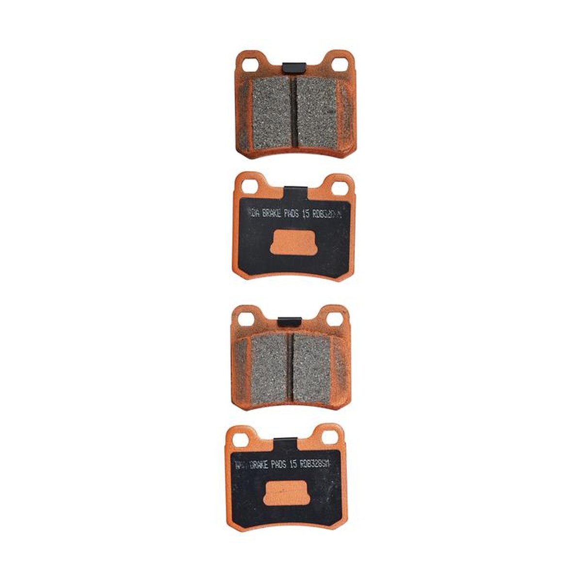 RDA GP Max Brake Pad Set Rear RDB328