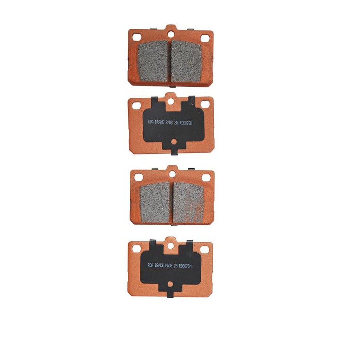 RDA GP Max Brake Pad Set Front RDB87