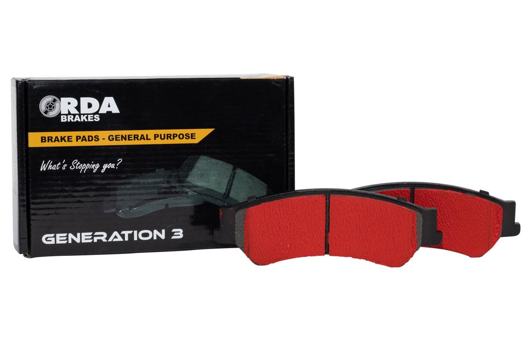 RDA GP Max Brake Pad Set Rear RDB2246