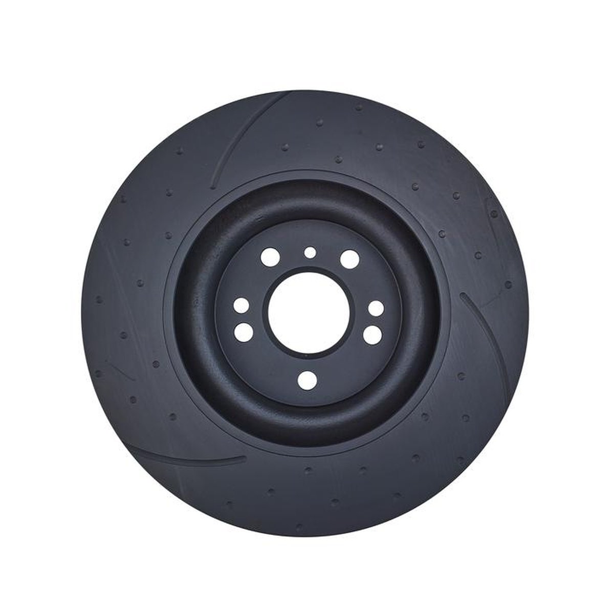 RDA Slotted And Dimpled Brake Rotor Pair 350mm Front RDA7918D