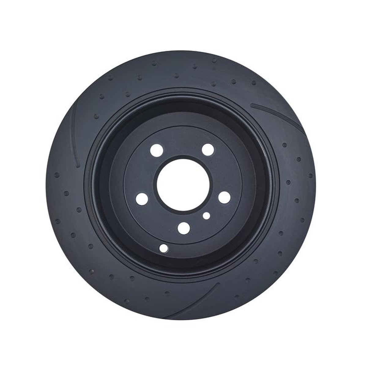 RDA Slotted And Dimpled Brake Rotor Pair 330mm Rear RDA7987D