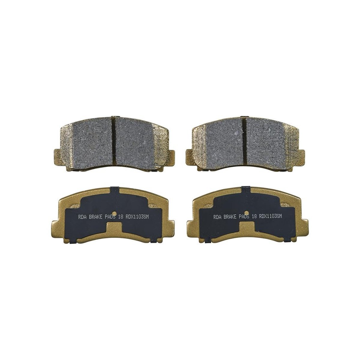 RDA Brakes Extreme Brake Pad Set Front RDX1103SM
