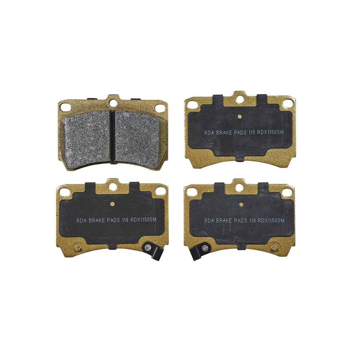 RDA Brakes Extreme Brake Pad Set Front RDX1158SM