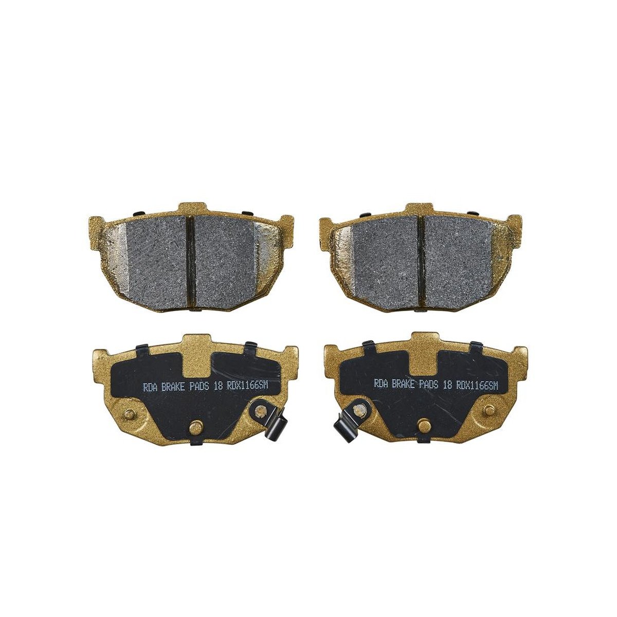 RDA Brakes Extreme Brake Pad Set Rear RDX1166SM