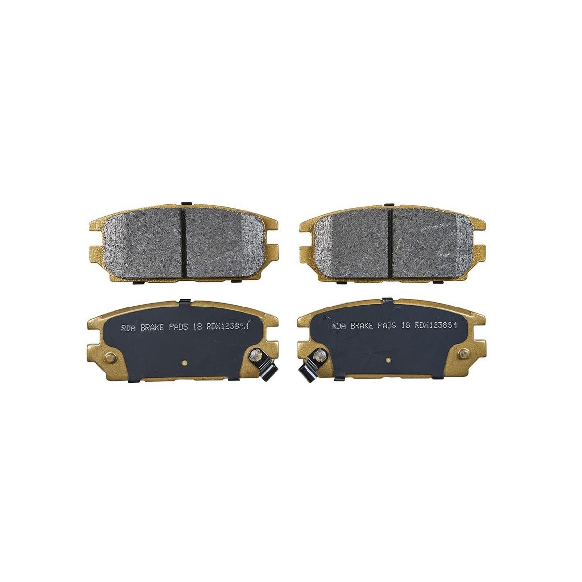 RDA Brakes Extreme Brake Pad Set Rear RDX1238SM